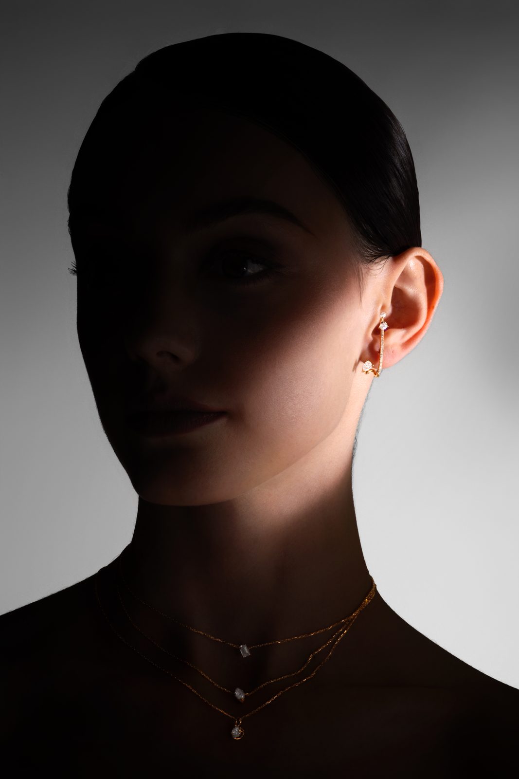 Heart Choker Duo — detail